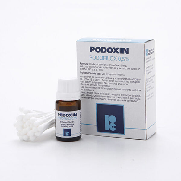 Podoxin solución