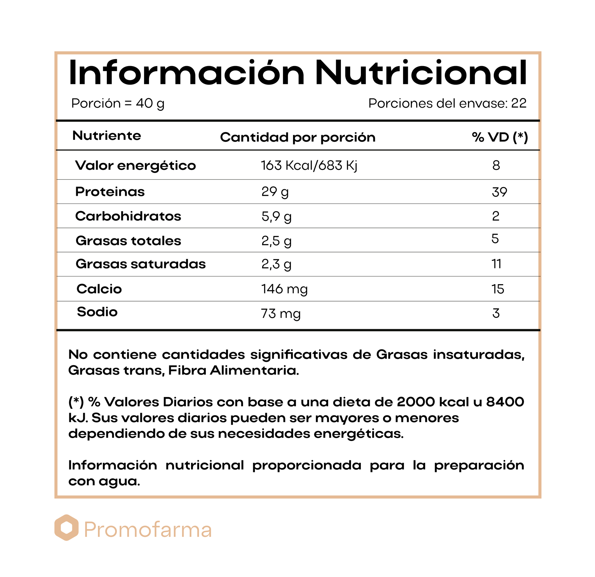Whey Protein Vainilla 900g