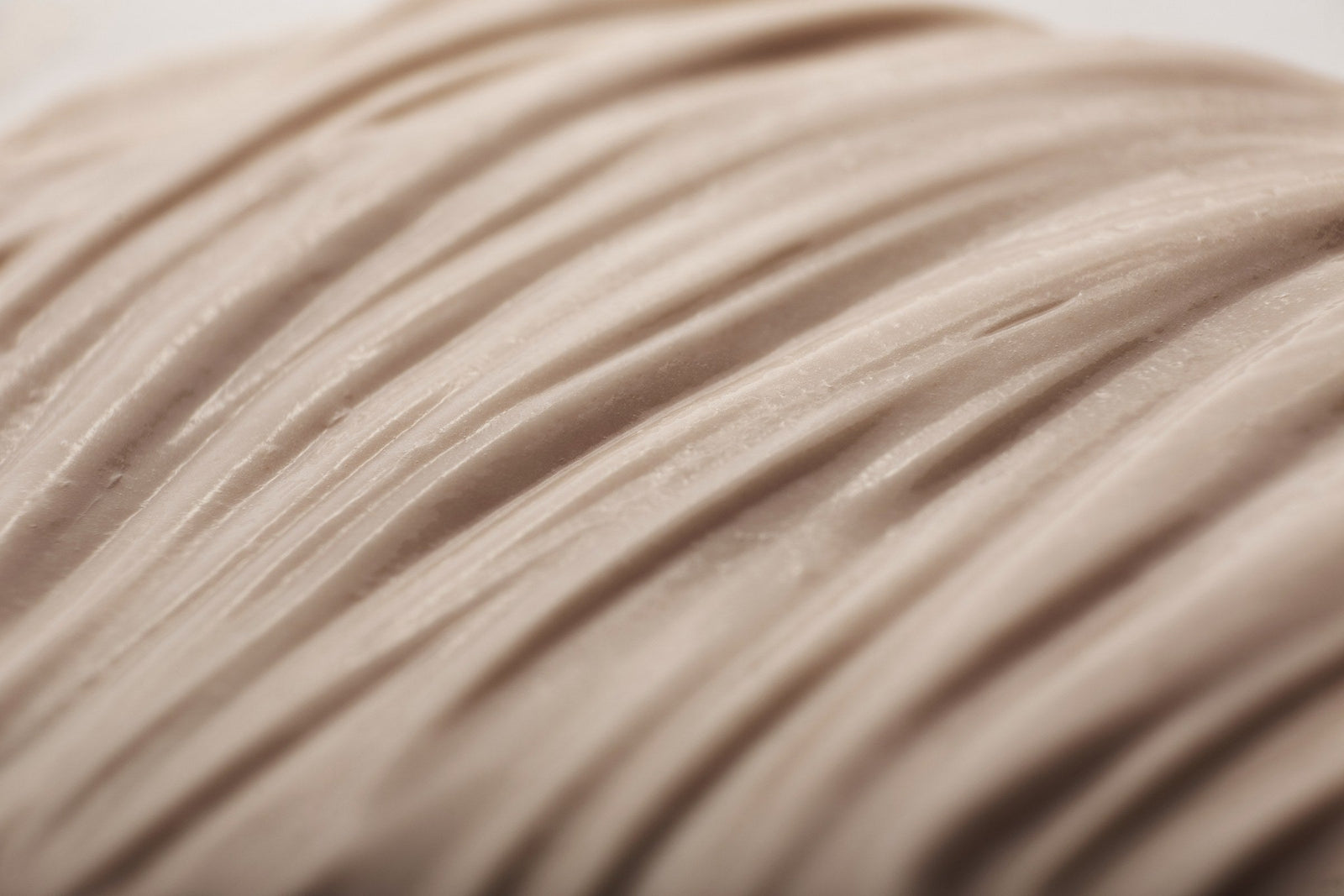 Textura de crema suave en primer plano