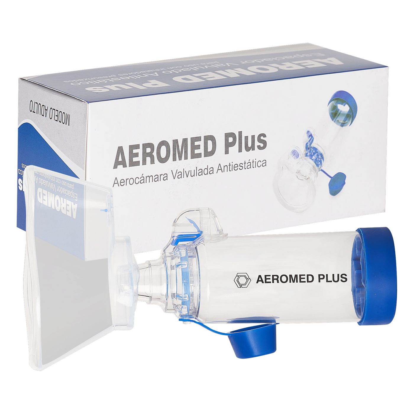 Inhalocámara AEROMED PLUS para adultos