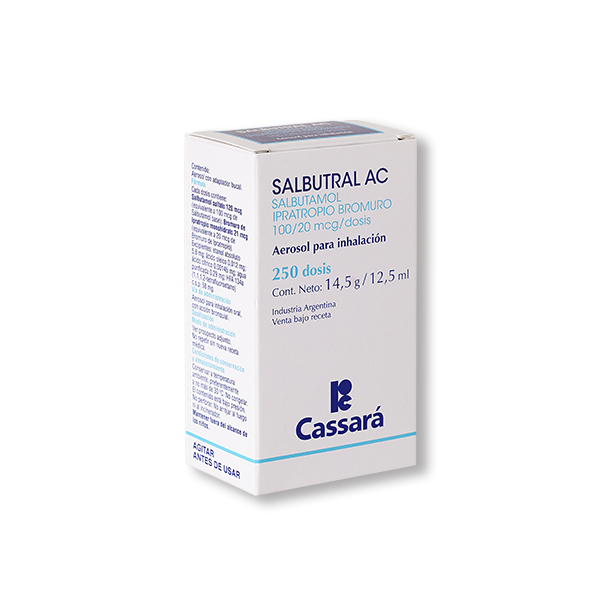 Salbutral AC Aerosol 250 Dosis
