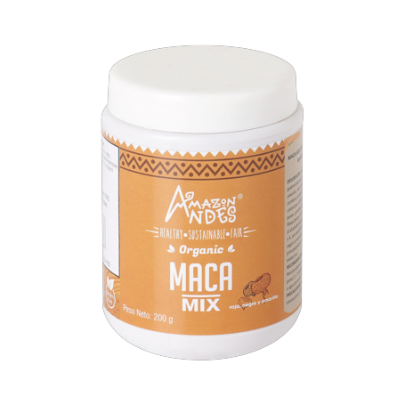Maca Peruana Mix - Negra, Roja y Amarilla